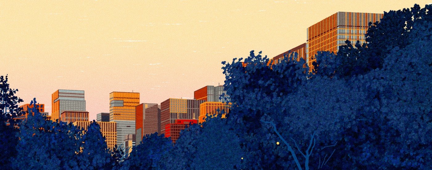 Japanese cityscape